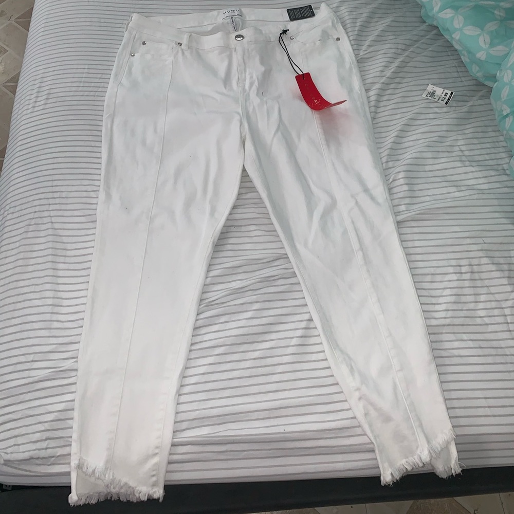 White jeans
